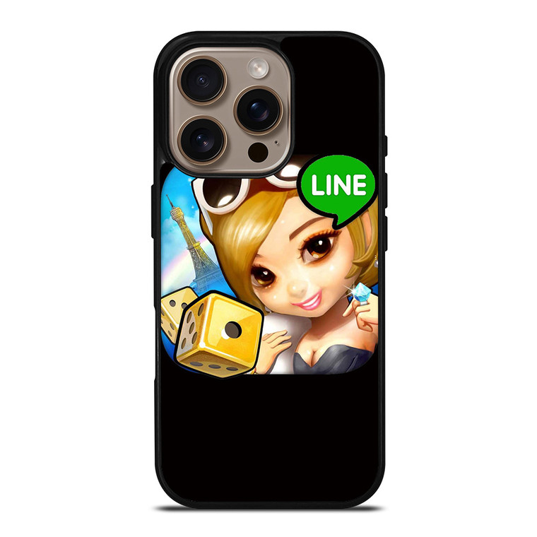 LINE ANDROID iPhone 16 Pro Case Cover LINE ANDROID iPhone 16 Pro Case Cover