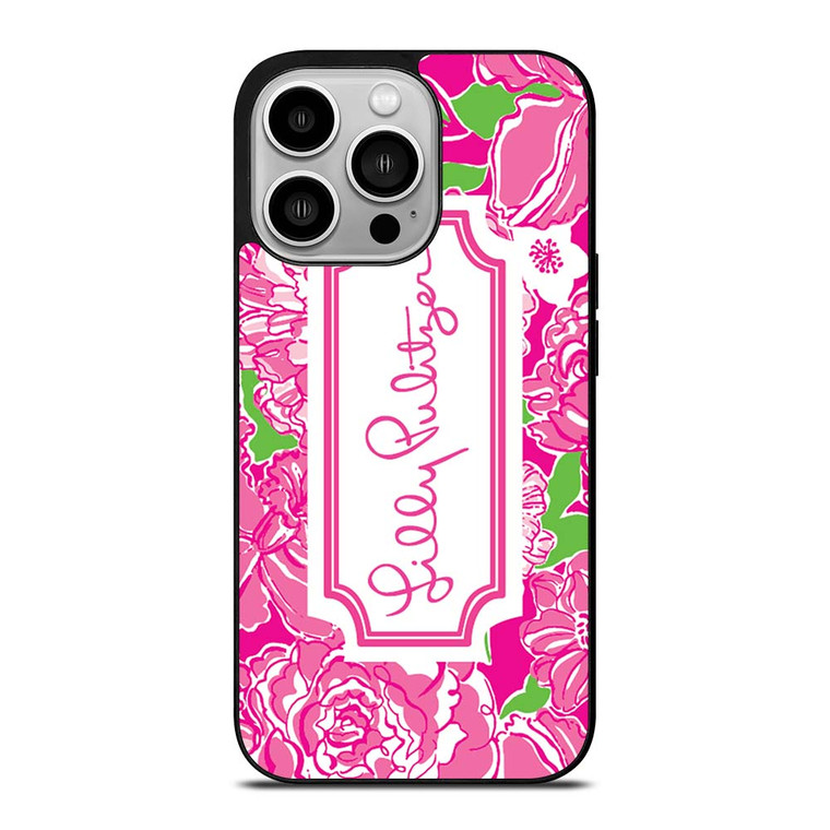 LILLY PULITZER PINK iPhone 14 Pro Case Cover