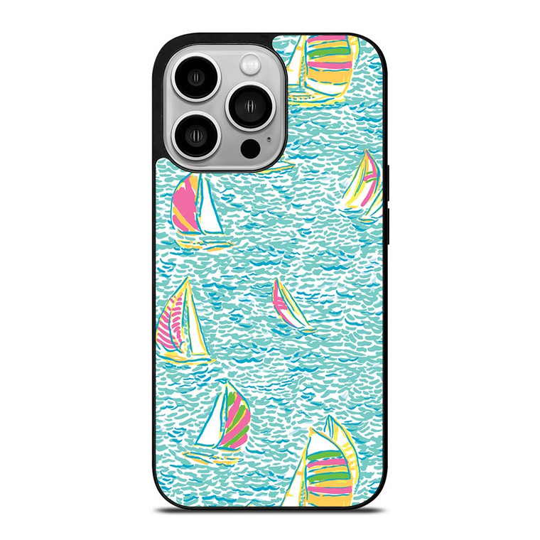 LILLY PULITZER SAILBOAT iPhone 14 Pro Case Cover