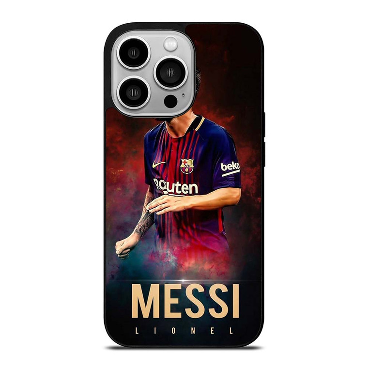 LIONEL MESSI BARCELONA 3 iPhone 14 Pro Case Cover