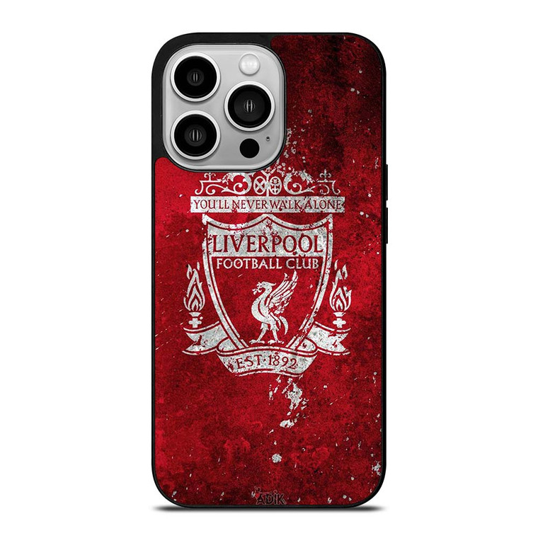 LIVERPOOL FC ENGLAND FOOTBALL CLUB YNWA EST 1982 iPhone 14 Pro Case Cover