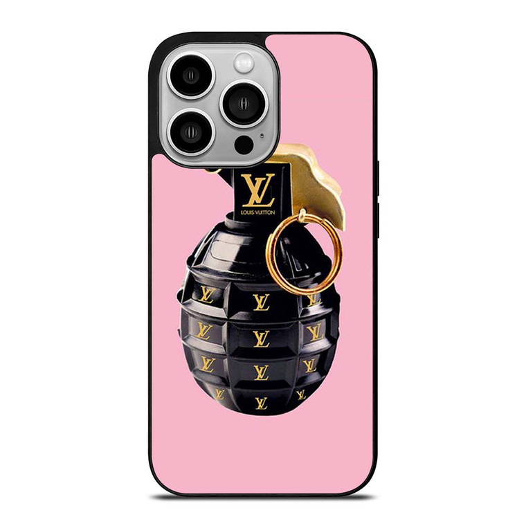 LOUIS VUITTON LV LOGO GRENADE iPhone 14 Pro Case Cover
