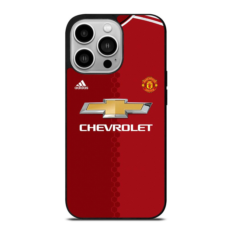 MANCHESTER UNITED FC JERSEY iPhone 14 Pro Case Cover