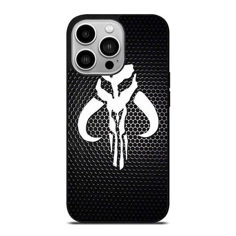 MANDALORIAN METAL CARBON LOGO iPhone 14 Pro Case Cover