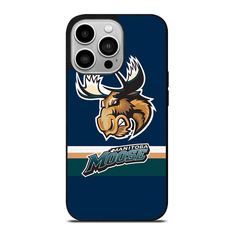 MANITOBA MOOSE Hockey iPhone 14 Pro Case Cover
