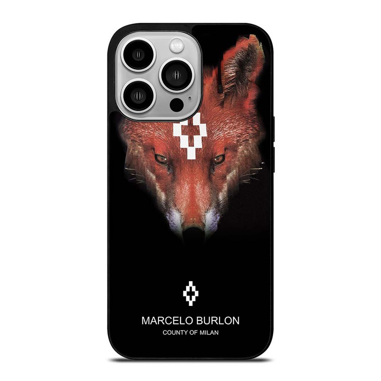 MARCELO BURLON FOX iPhone 14 Pro Case Cover