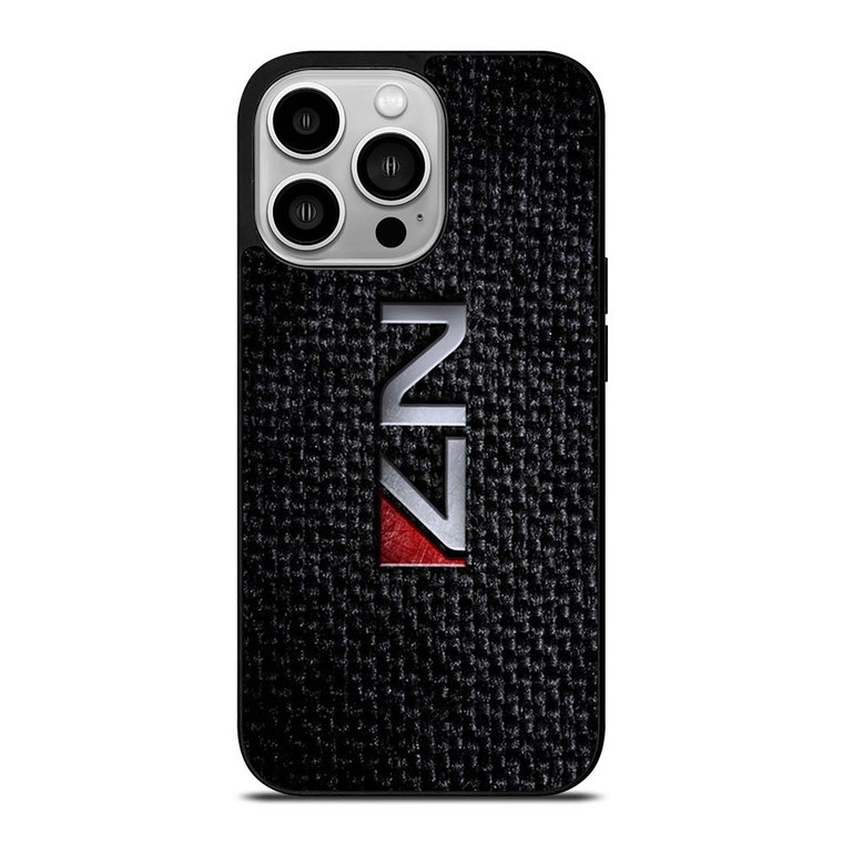 MASS EFFECT N7 METAL LOGO iPhone 14 Pro Case Cover
