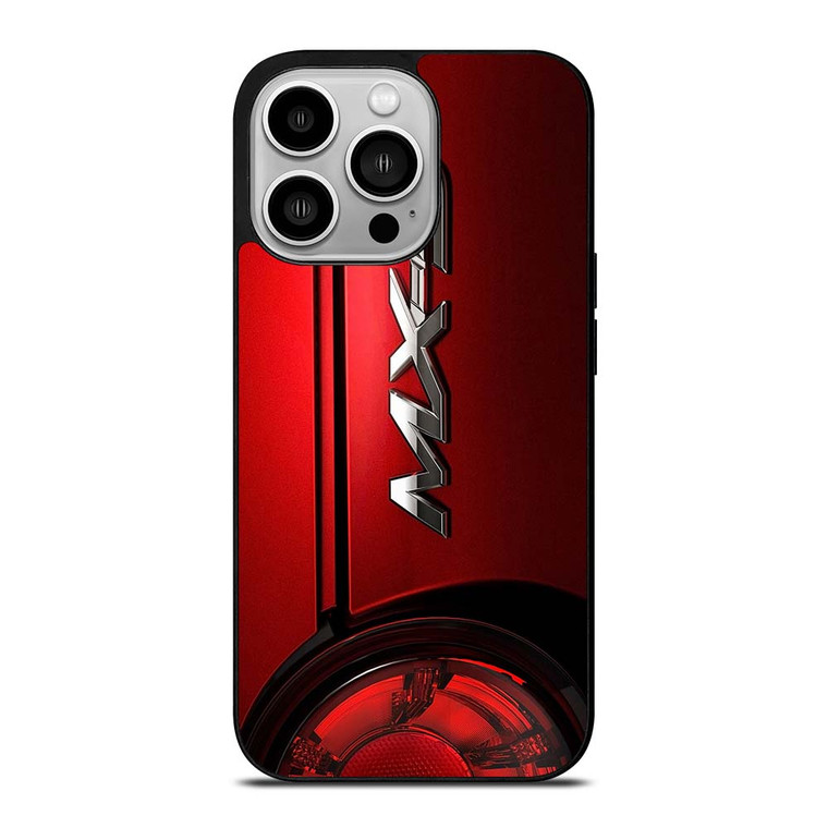 MAZDA MX5 SPORT CAR EMBLEM iPhone 14 Pro Case Cover