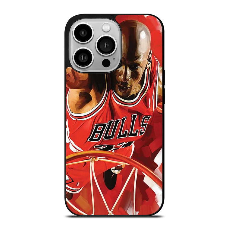 MICHAEL JORDAN ART iPhone 14 Pro Case Cover