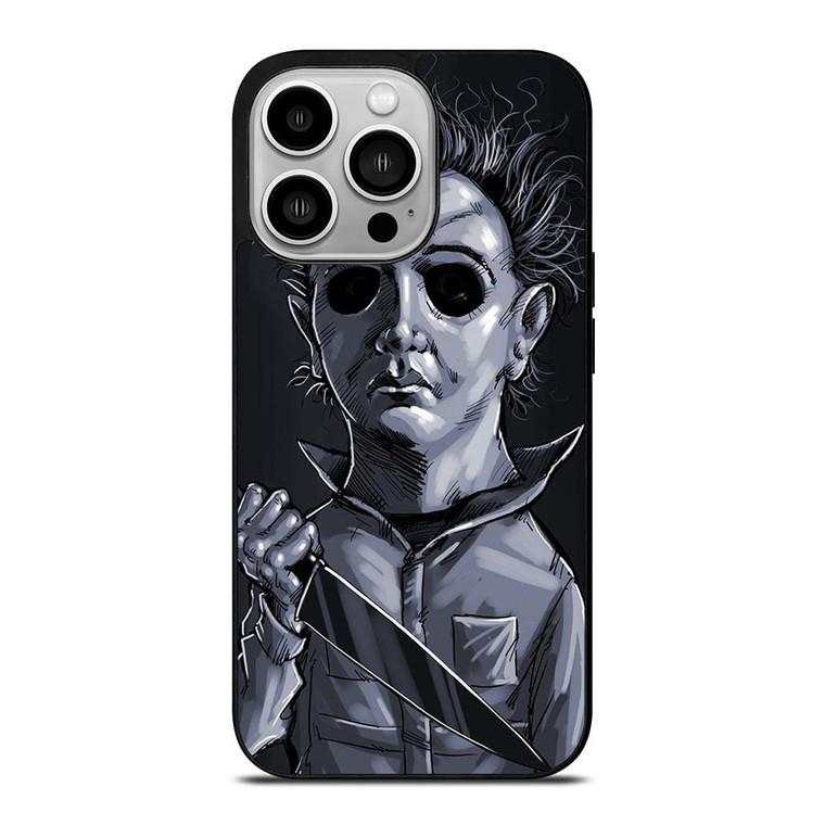 MICHAEL MYERS HALLOWEEN ART iPhone 14 Pro Case Cover
