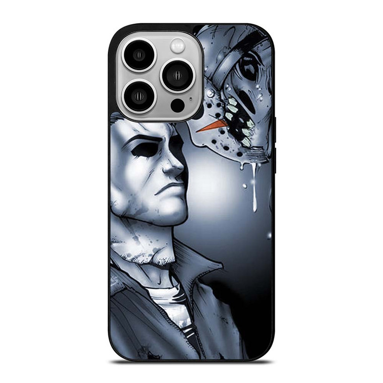 MICHAEL MYERS VS JASON iPhone 14 Pro Case Cover