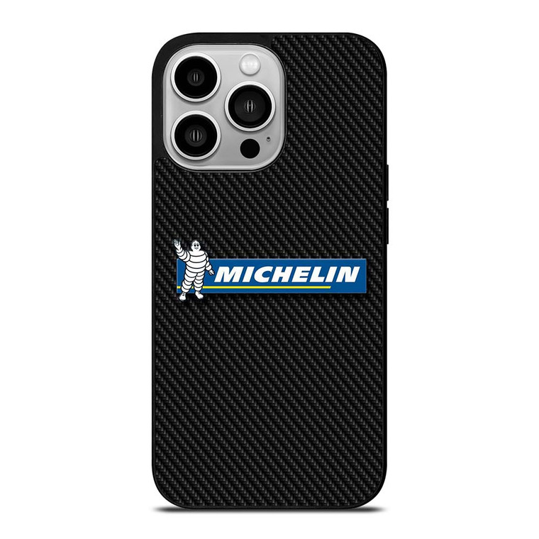 MICHELIN TIRE CARBON LOGO iPhone 14 Pro Case Cover