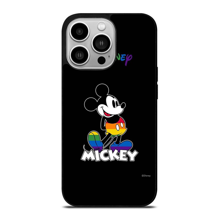 MICKEY MOUSE CARTOON BLACK DISNEY iPhone 14 Pro Case Cover
