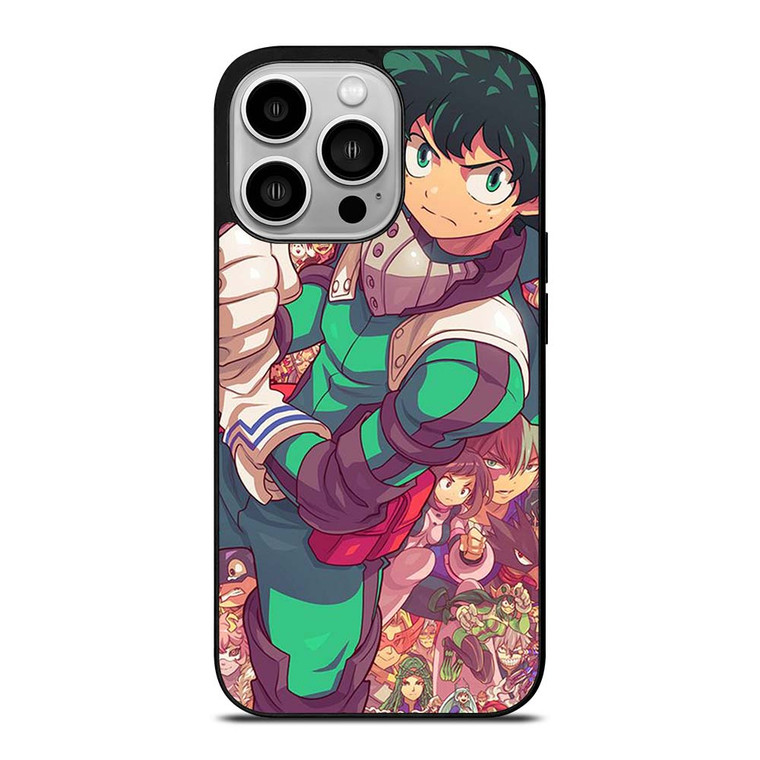 MY HERO ACADEMIA ALL CHARACTER iPhone 14 Pro Case Cover