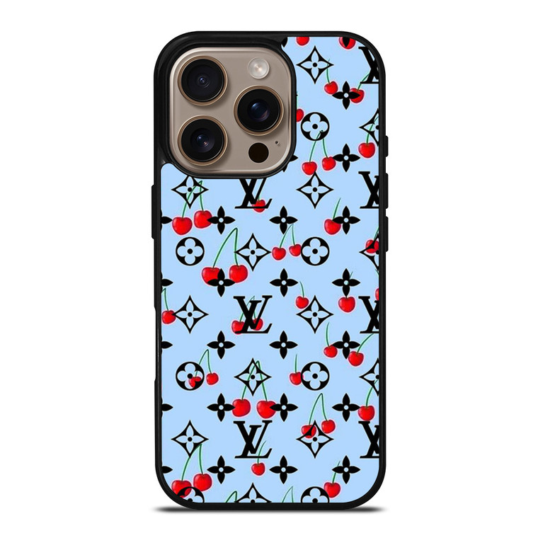 LOUIS VUITTON LV CHERY LOGO ICON iPhone 16 Pro Case Cover LOUIS VUITTON LV CHERY LOGO ICON iPhone 16 Pro Case Cover