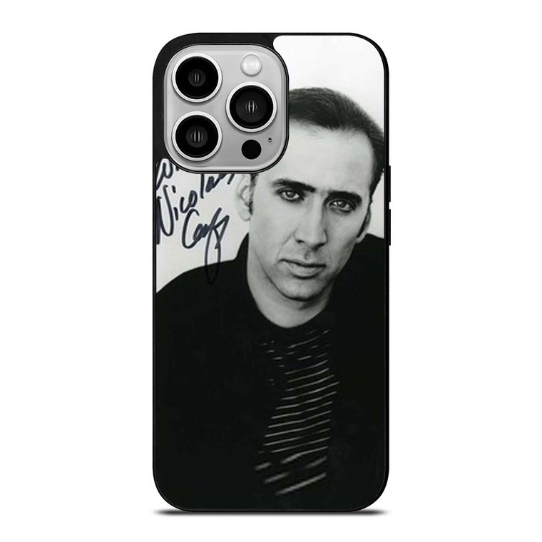 NICOLAS CAGE SIGNATURE iPhone 14 Pro Case Cover