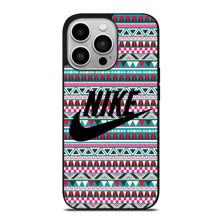 NIKE AZTEC NEW LOGO iPhone 14 Pro Case Cover