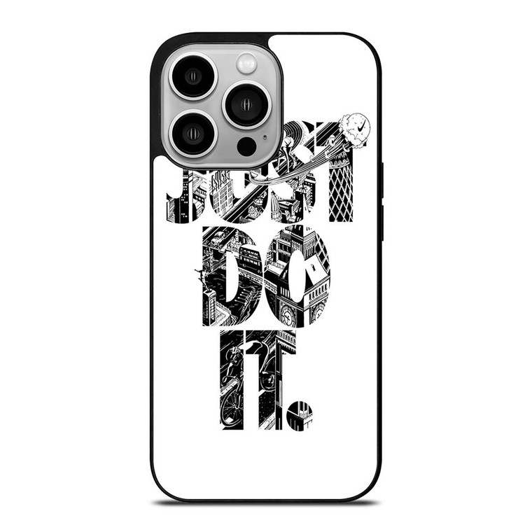 NIKE JUST DO IT TYPE iPhone 14 Pro Case Cover