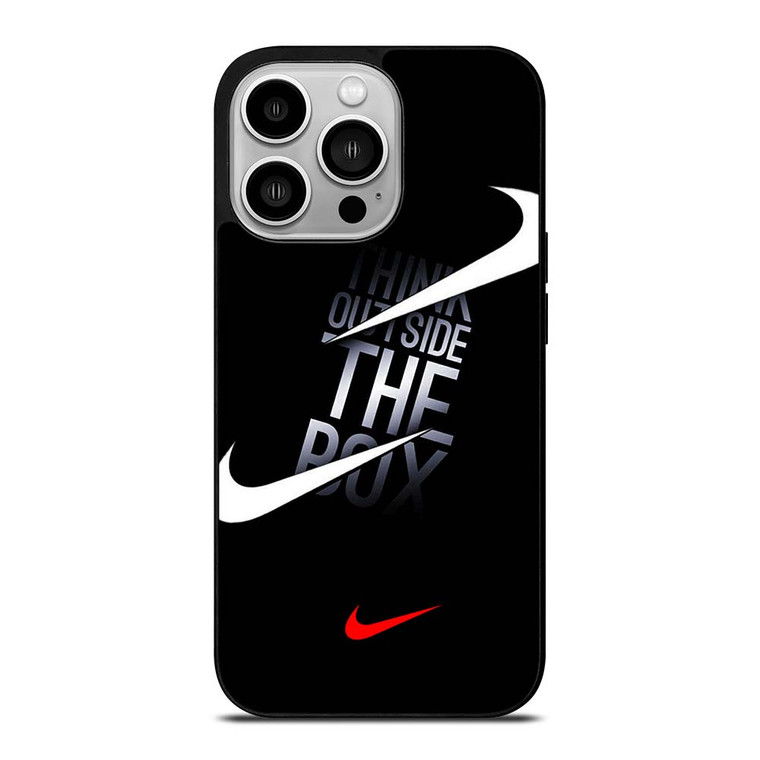 NIKE THINK OUTSIDE THE BOX iPhone 14 Pro Case Cover