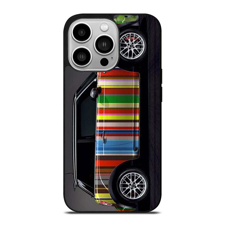 PAUL SMITH MINI COOPER STRIPE 2 iPhone 14 Pro Case Cover