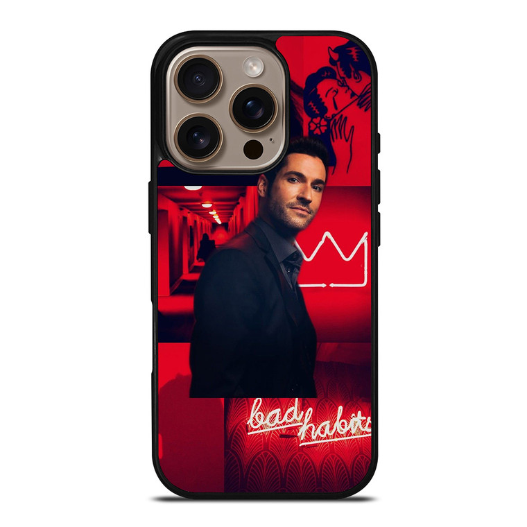 LUCIFER MOVIES BAD HABITS iPhone 16 Pro Case Cover
