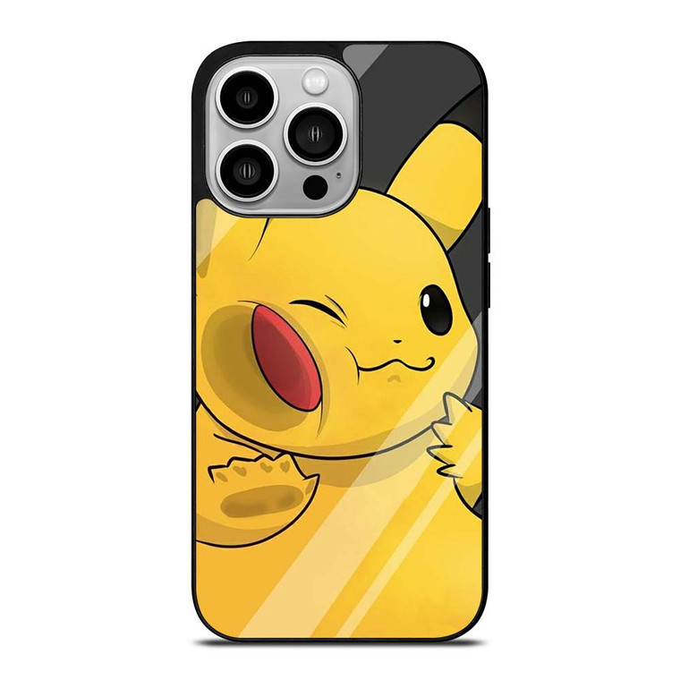 PIKACHU POKEMON CUTE iPhone 14 Pro Case Cover