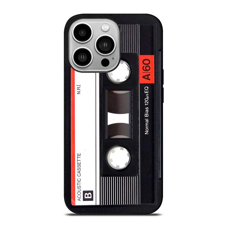 RETRO CASSETE TAPE RETRO iPhone 14 Pro Case Cover