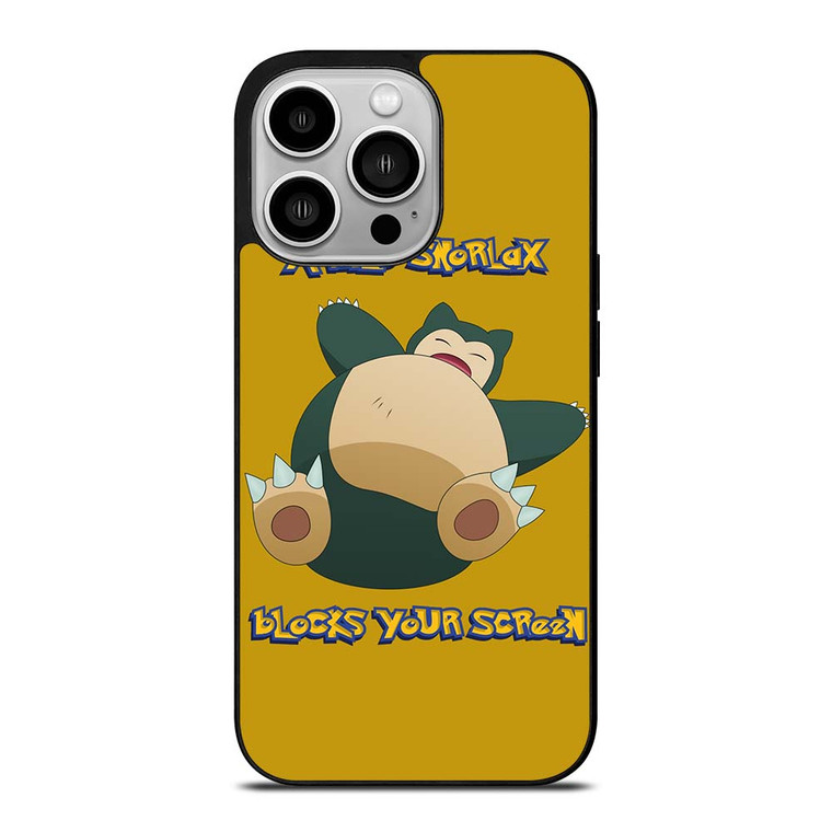 SNORLAX POKEMON iPhone 14 Pro Case Cover