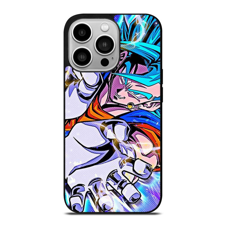 SON GOKU DRAGON BALL SUPER SSJ BLUE MANGA ANIME iPhone 14 Pro Case Cover