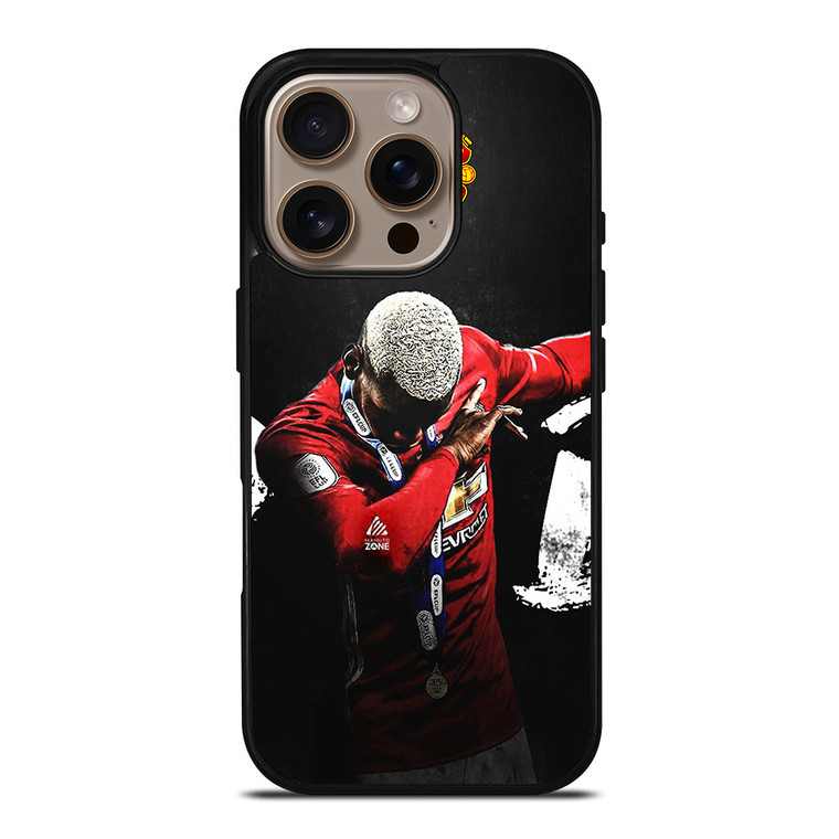 MANCHESTER UNITED PAUL POGBA DAB iPhone 16 Pro Case Cover