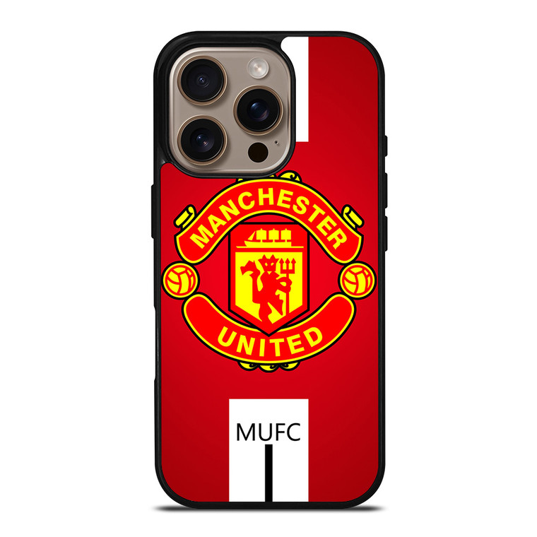 MANCHESTER UNITED RED DEVILS iPhone 16 Pro Case Cover MANCHESTER UNITED RED DEVILS iPhone 16 Pro Case Cover