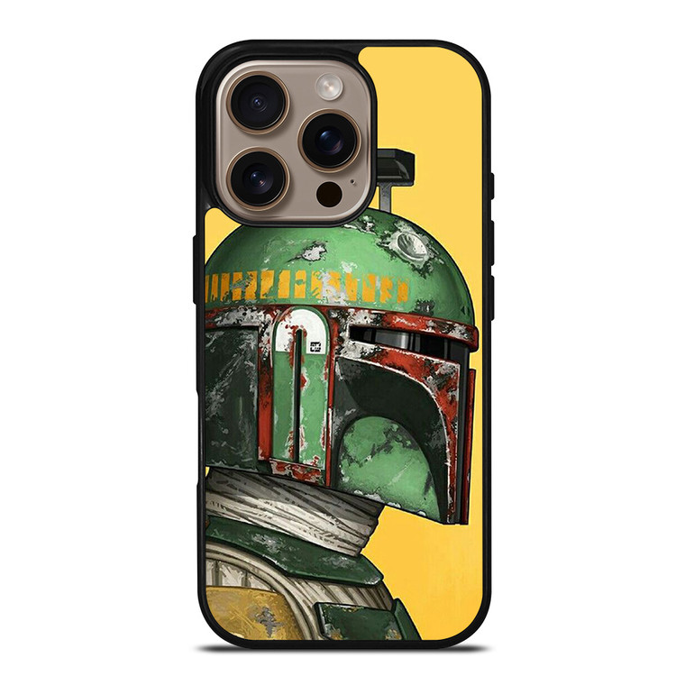 MANDALORIAN HEAD STAR WARS iPhone 16 Pro Case Cover MANDALORIAN HEAD STAR WARS iPhone 16 Pro Case Cover