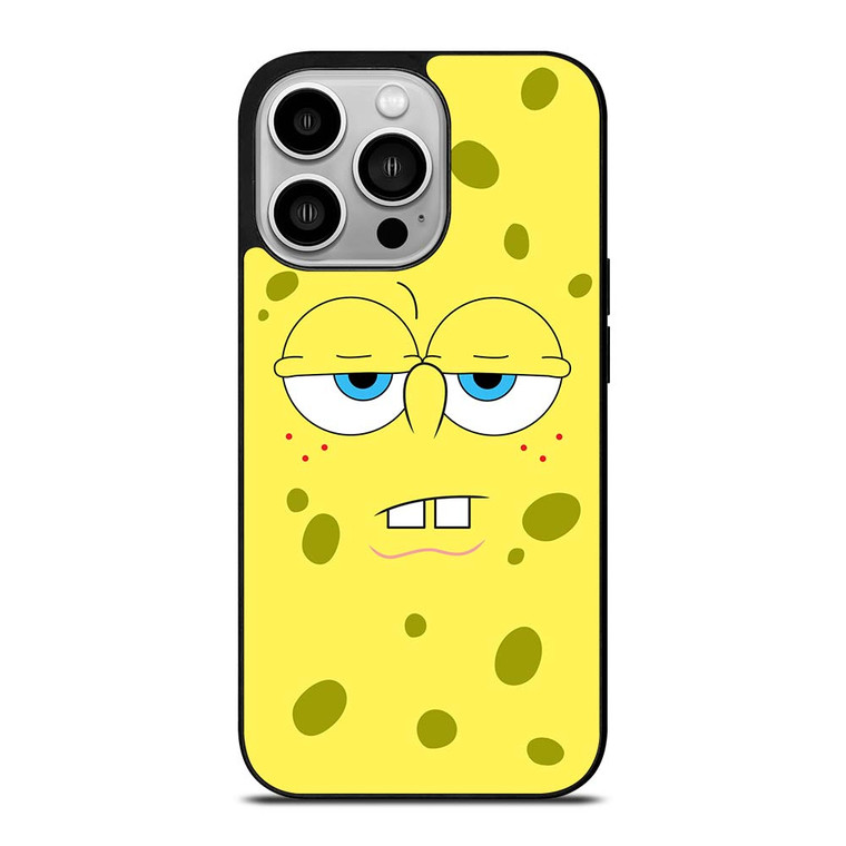 SPONGE BOB EXPRESSION FACE iPhone 14 Pro Case Cover