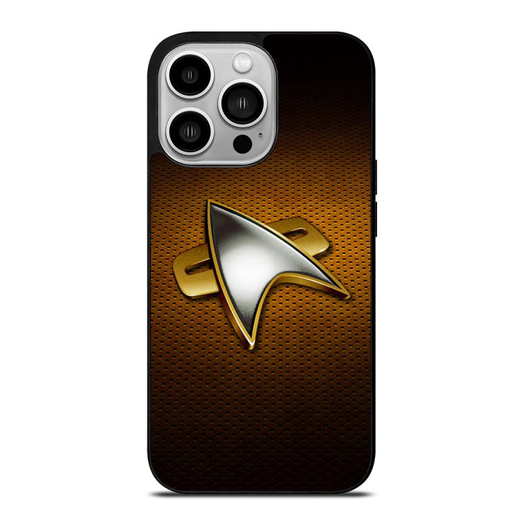 STAR TREK GOLD LOGO iPhone 14 Pro Case Cover