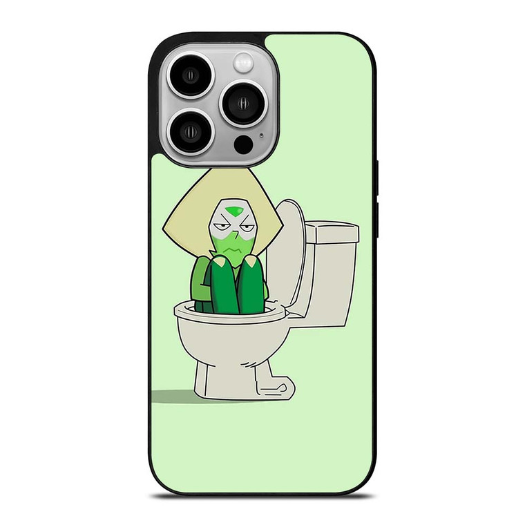STEVEN UNIVERSE PERIDOT IN TOILET iPhone 14 Pro Case Cover