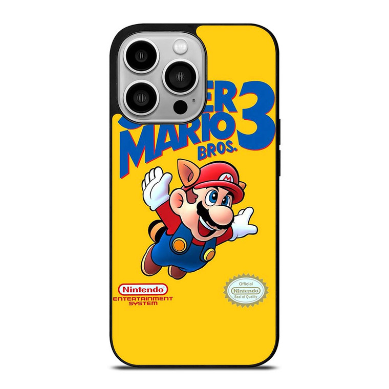 SUPER MARIO BROS 3 NES COVER RETRO iPhone 14 Pro Case Cover