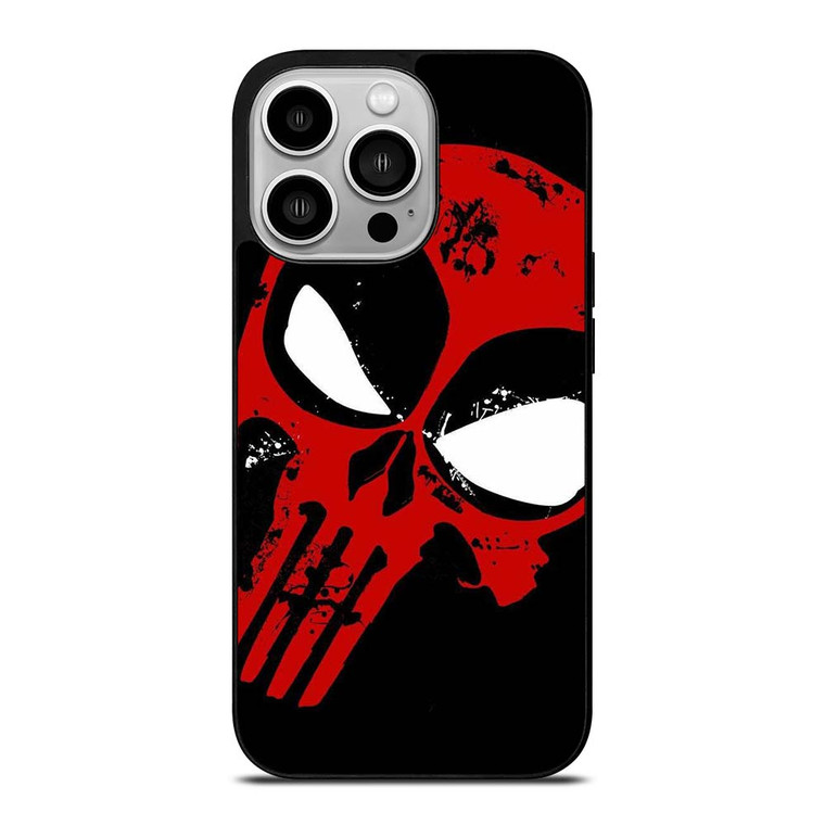 THE PUNISHER DEADPOOL ICON MARVEL iPhone 14 Pro Case Cover