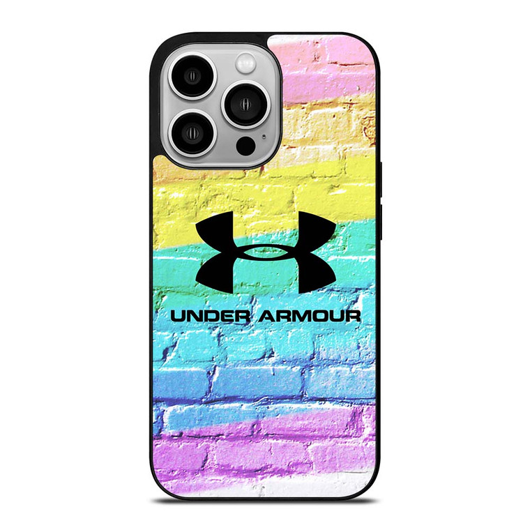 UNDER ARMOUR COLORED BRICK iPhone 14 Pro Case Cover