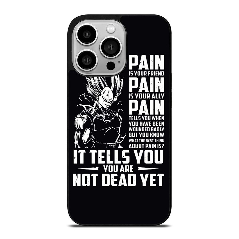 VEGETA QUOTE DRAGON BALL 2 iPhone 14 Pro Case Cover