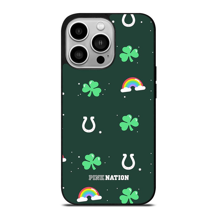VICTORIA'S SECRET PINK NATION RAINBOW iPhone 14 Pro Case Cover