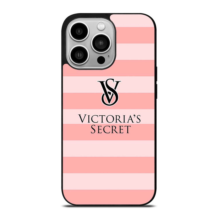 VICTORIA'S SECRET PINK STRIPES 2 iPhone 14 Pro Case Cover