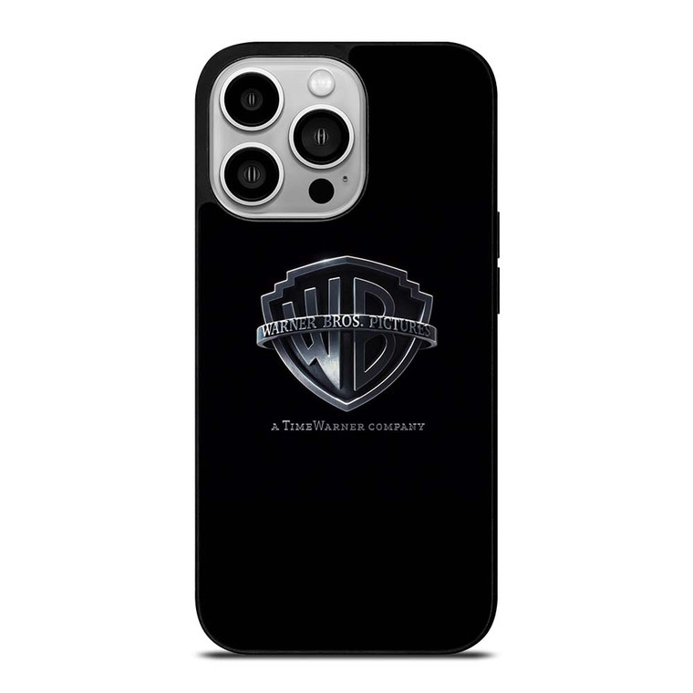 WARNER BROSS PICTURES METAL LOGO iPhone 14 Pro Case Cover