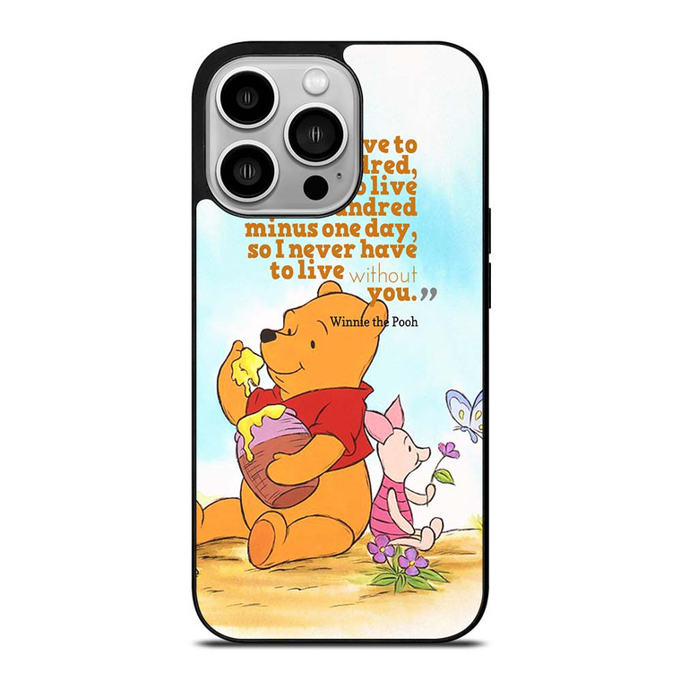 WINNIE THE POOH QUOTE Disney iPhone 14 Pro Case Cover