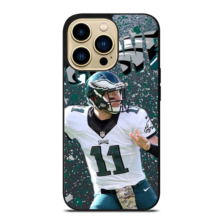 CARSON WENTZ PHILADELPHIA EAGLES 2 iPhone 14 Pro Max Case Cover