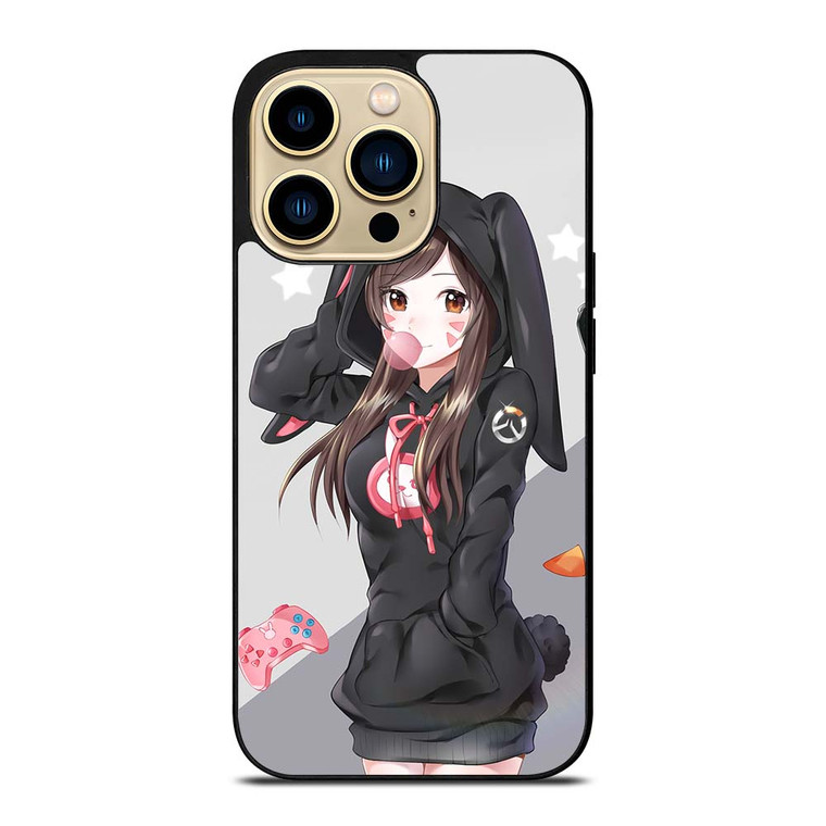 D.VA OVERWATCH BUNNY GUM iPhone 14 Pro Max Case Cover
