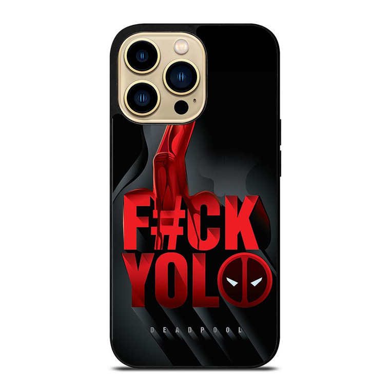 DEADPOOL YOLO iPhone 14 Pro Max Case Cover