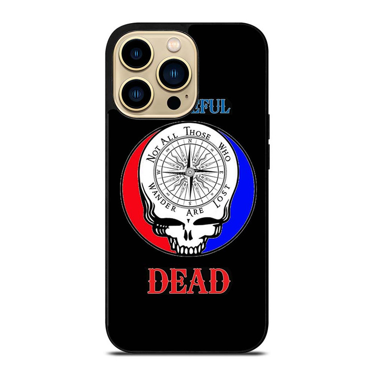 GRATEFUL DEAD ICON COMPASS NOT LOSS iPhone 14 Pro Max Case Cover