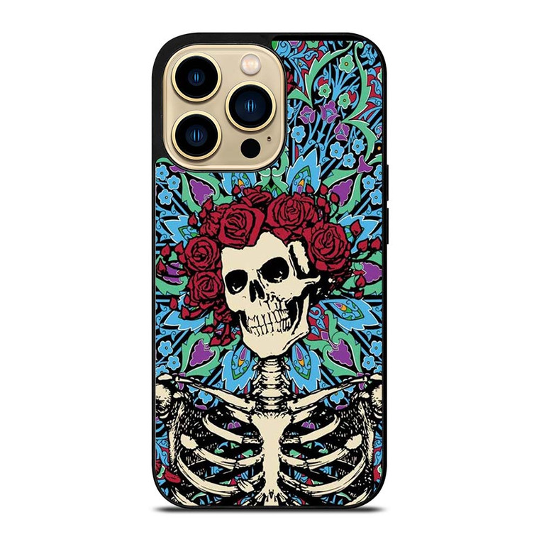 GRATEFUL DEAD SKULL AND ROSE 2 iPhone 14 Pro Max Case Cover