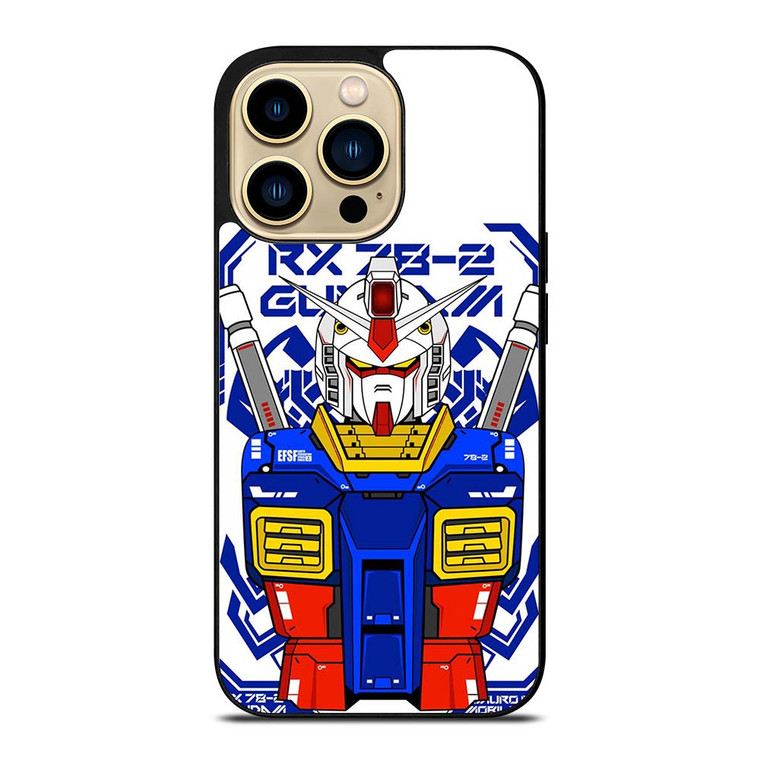 GUNDAM ROBOT CARTOON ANIME iPhone 14 Pro Max Case Cover