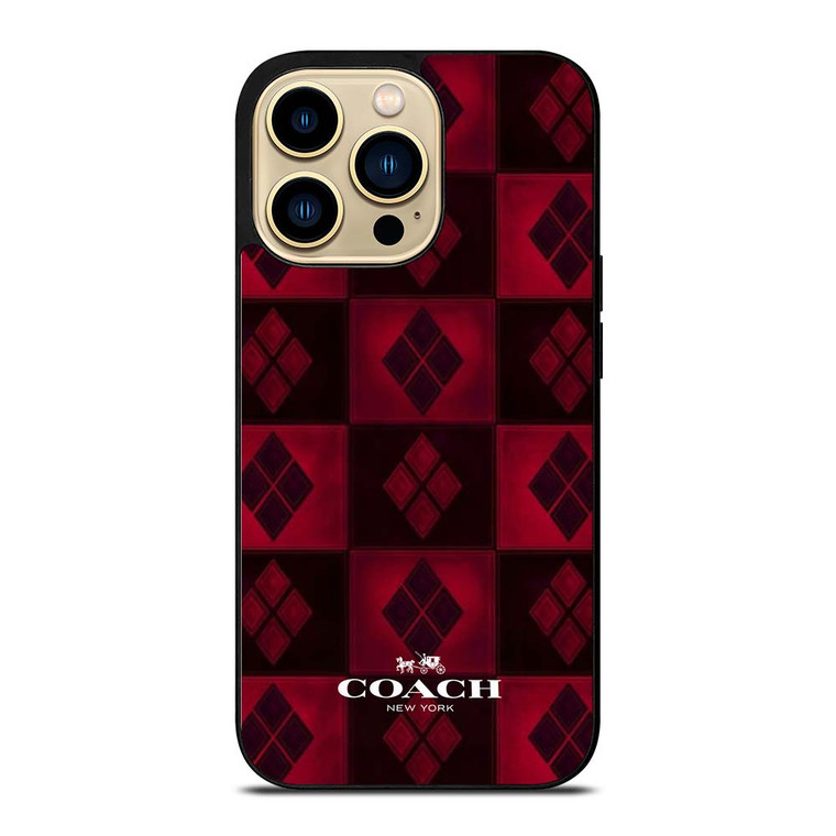 HARLEY QUINN LOGO COACH NEW YORK ICON iPhone 14 Pro Max Case Cover